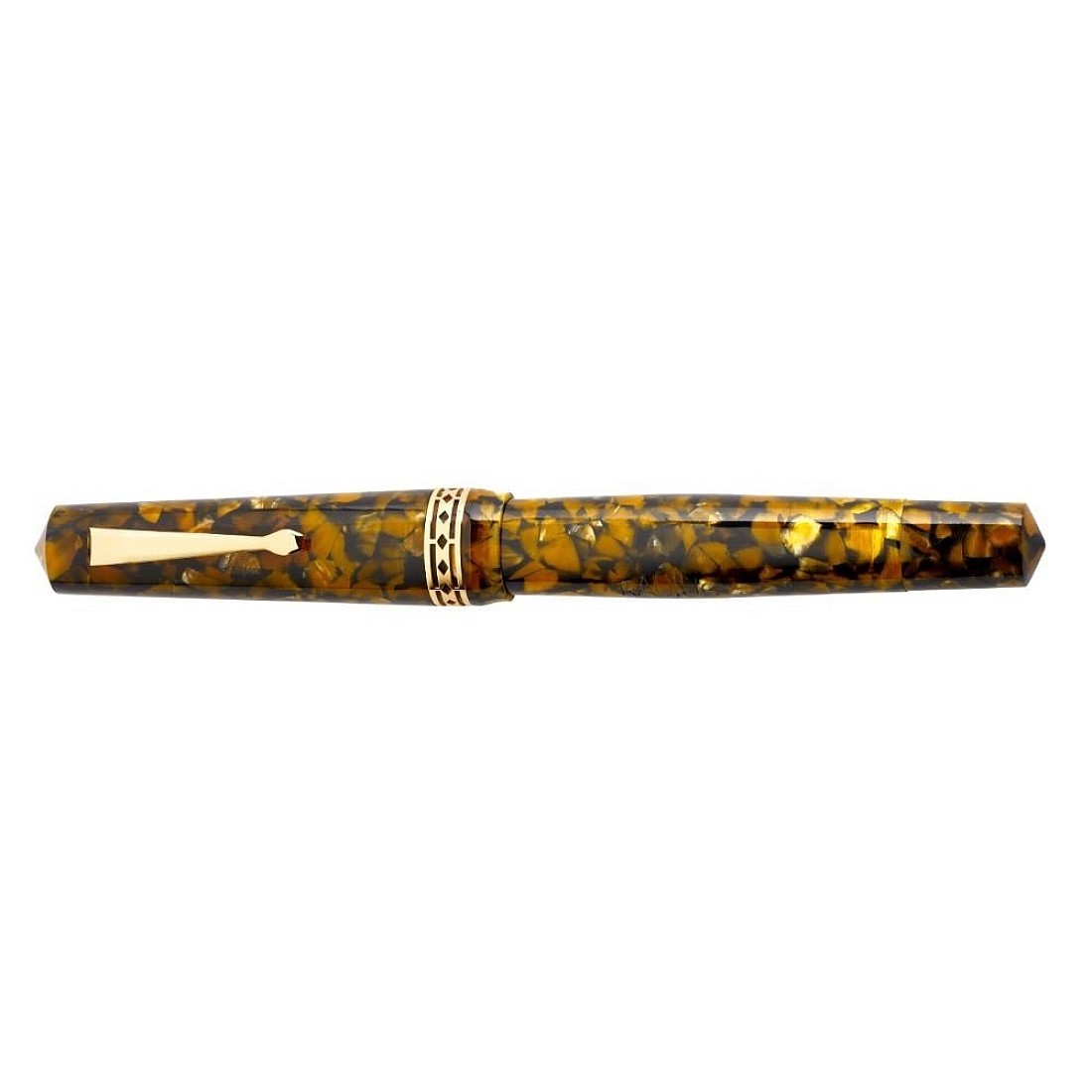Radius Superior Manarola Amber Fountain pen