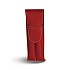 Récife Riviera Large Soft Red Flap Pen Case (Double)