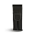 Récife Riviera Large Soft Black Flap Pen Case (Double)
