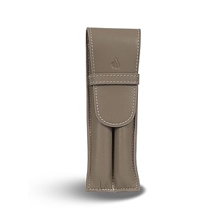 Récife Riviera Large Soft Mole Taupe Grijs Flap Penetui (2-delig)