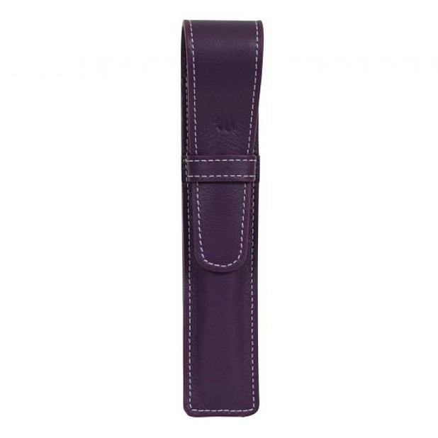 Récife Riviera Large Soft Purple Flap Pen Case (Single)