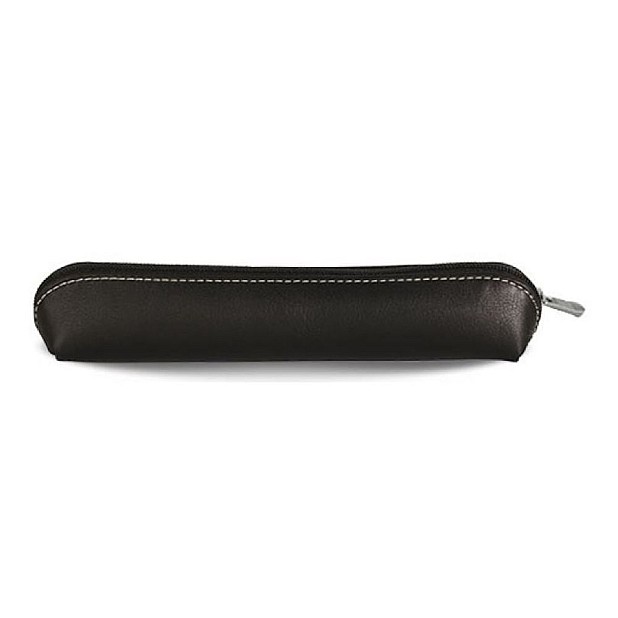 Récife Riviera Small Soft Black Zippered Pen Pouch (Single)
