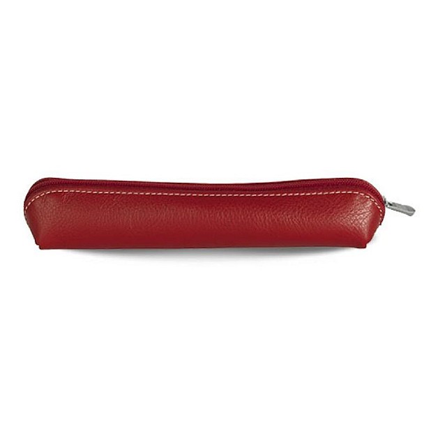 Récife Riviera Small Soft Red Zippered Pen Pouch (Single)