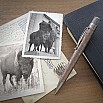 Retro 51 Tornado Smithsonian Bison Standing Strong Rollerball / Ballpoint