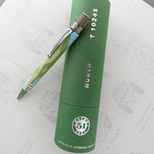 Retro 51 IWM Matilda Infantry Tank Rollerball / Ballpoint