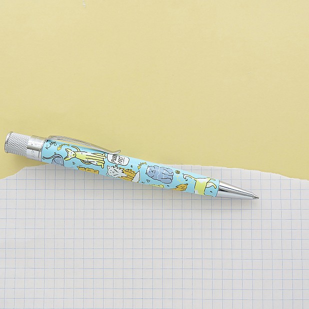Retro 51 Tornado Cat Rescue 6 Rollerball / Kugelschreiber