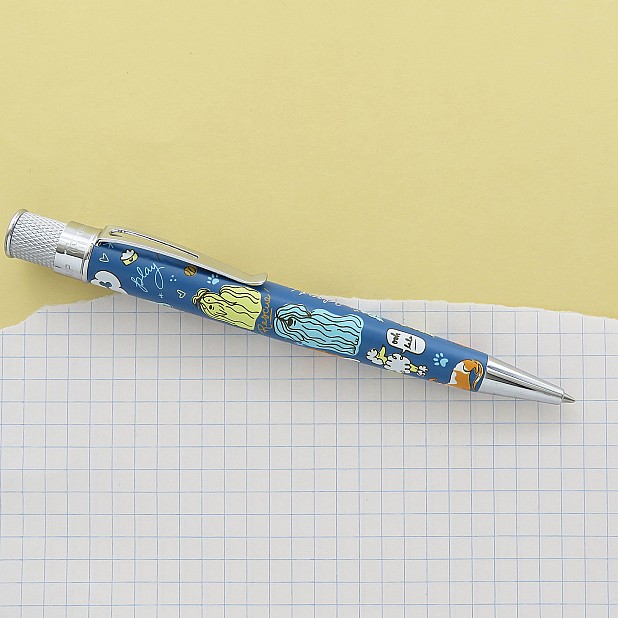 Retro 51 Tornado Dog Rescue 6 Rollerball / Ballpoint