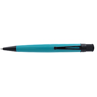Retro 51 Tornado Stealth Deep Aqua Rollerball / Ballpoint