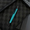 Retro 51 Tornado Stealth Deep Aqua Rollerball / Ballpoint