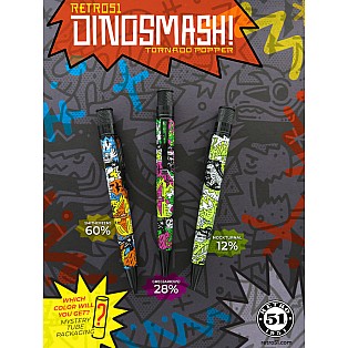 Retro 51 Tornado Popper DinoSmash Random Tintenroller