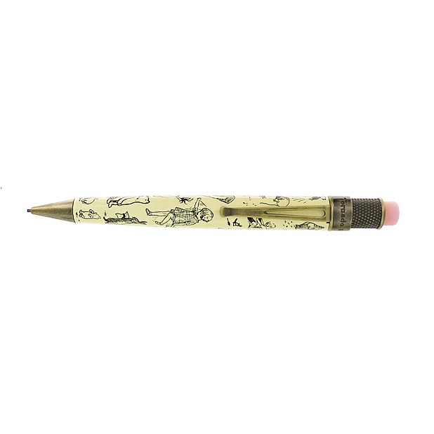 Retro 51 Tornado A.A. Milne Winnie The Pooh Decorations By E.H. Shepard Mechanical Pencil 1.15mm