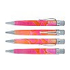 Retro 51 Tornado Acrylic Cosmic Swirl Pink & Orange Rollerball / Balpen