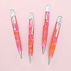 Retro 51 Tornado Acrylic Cosmic Swirl Pink & Orange Rollerball / Balpen