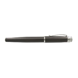 Retro 51 Tornado Platinum Executive Black Nickel Füllfederhalter