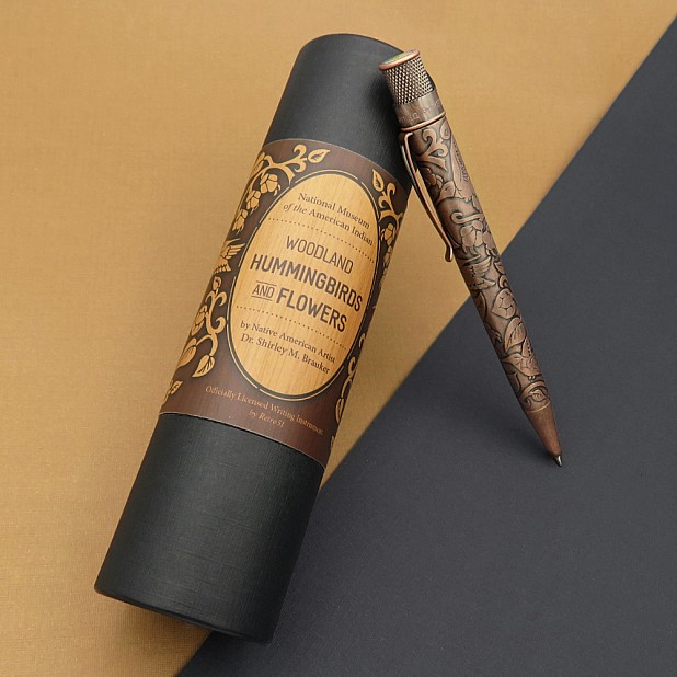 Retro 51 Tornado Smithsonian Hummingbirds and Flowers Roller / Stylo bille