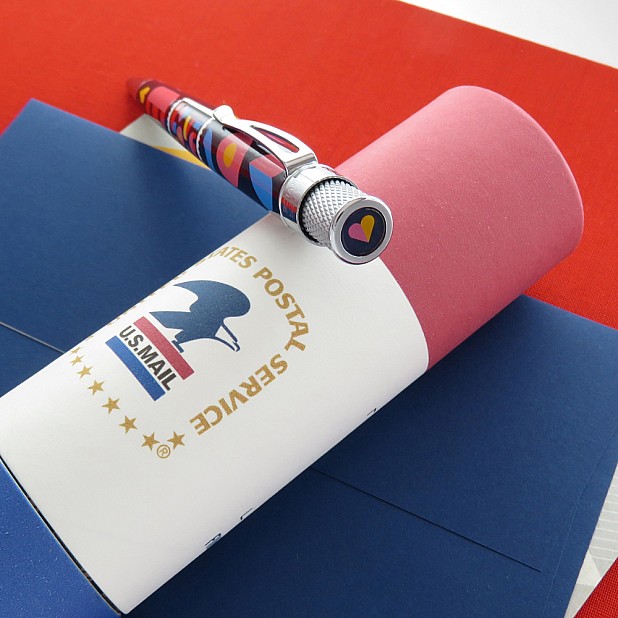 Retro 51 Tornado USPS Lovestamp Rollerball / Balpen