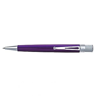 Retro 51 Tornado Classic Purple Rollerball / Balpen