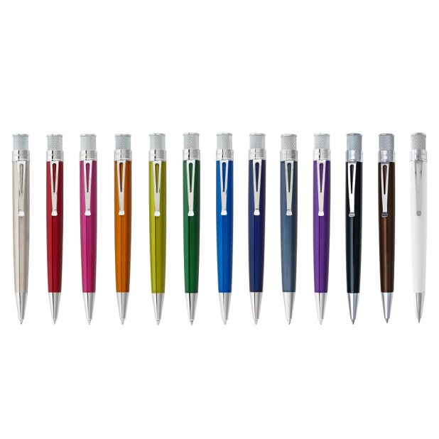 Retro 51 Tornado Classic White / Glow in the Dark Rollerball / Kulspetspenna