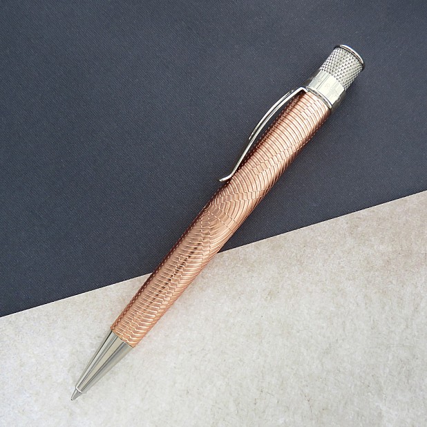 Retro 51 Tornado Vintage Metalsmith Nikola Tesla Rollerball / Bolígrafo