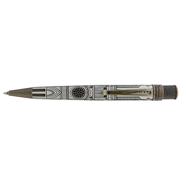 Retro 51 Tornado Vintage Metalsmith The Cathedral Rollerball / Ballpoint