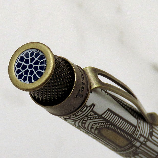 Retro 51 Tornado Vintage Metalsmith The Cathedral Rollerball / Ballpoint