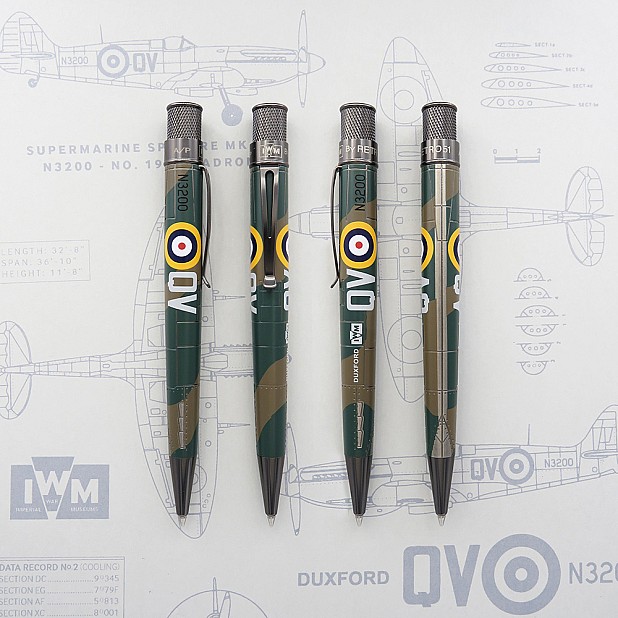 Retro 51 IWM Spitfire N3200 Rollerball / Ballpoint