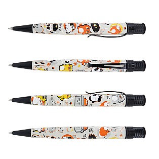 Retro 51 Tornado Cat Rescue 5 Rollerball / Esferográfica