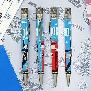 Retro 51 Tornado Pan Am London Poster Tintenroller