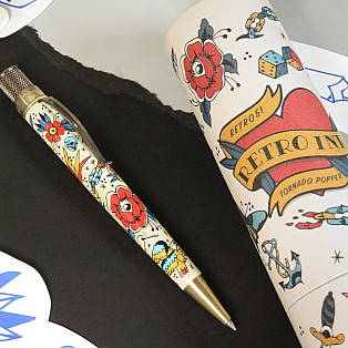 Retro 51 Tornado Popper Retro Ink LE Rollerball / Balpen