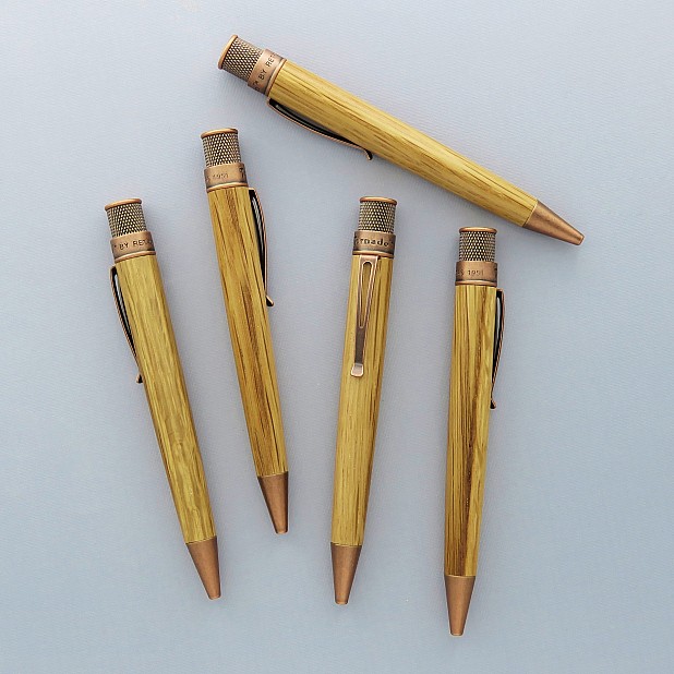 Retro 51 Tornado Bourbon Barrel Rollerball / Ballpoint