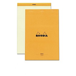 Rhodia No. 19 Notepad Yellow Ruled A4