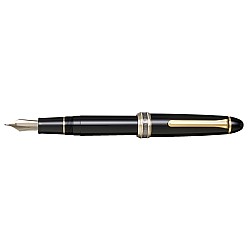 Sailor 1911L Black GT Naginata Emperor Fountain pen