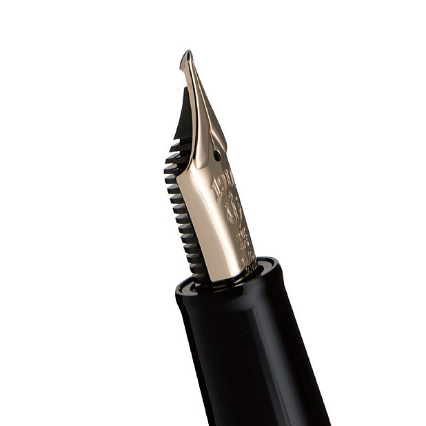Sailor 1911L Black GT Naginata Cross Music Fountain pen