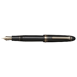 Sailor 1911L 18k Shining Black GT Fountain pen