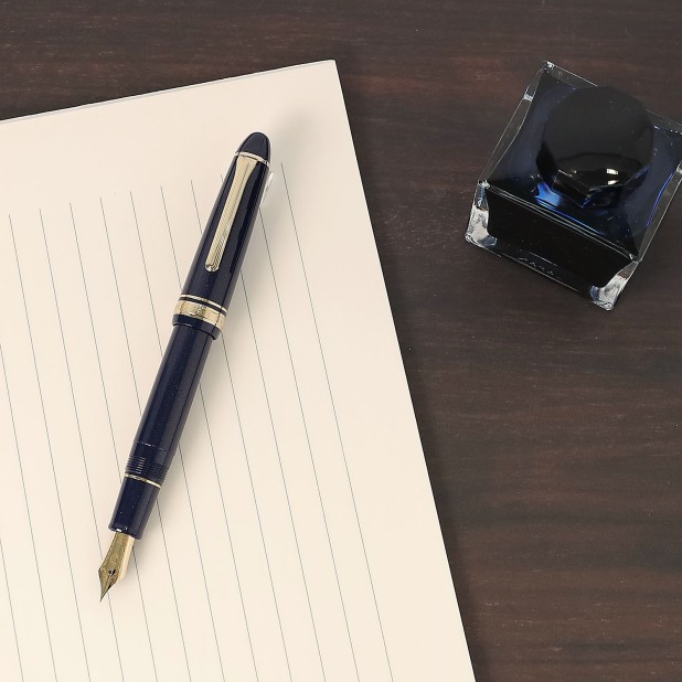 Sailor 1911L 18k Shining Blue GT Stylo plume