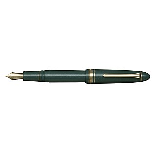 Sailor 1911L 18k Shining Green GT Fountain pen