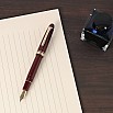 Sailor 1911L 18k Shining Red GT Pluma Estilográfica