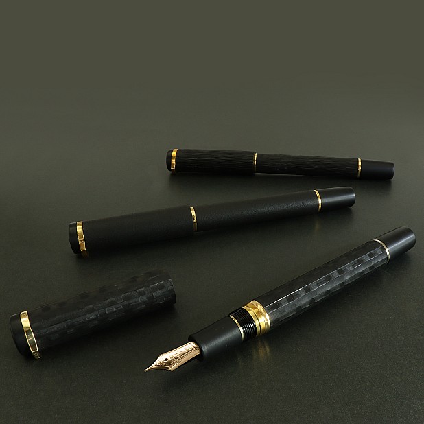 Sailor Ebonite Sculpture Yokaze Night Breeze GT Pluma Estilográfica