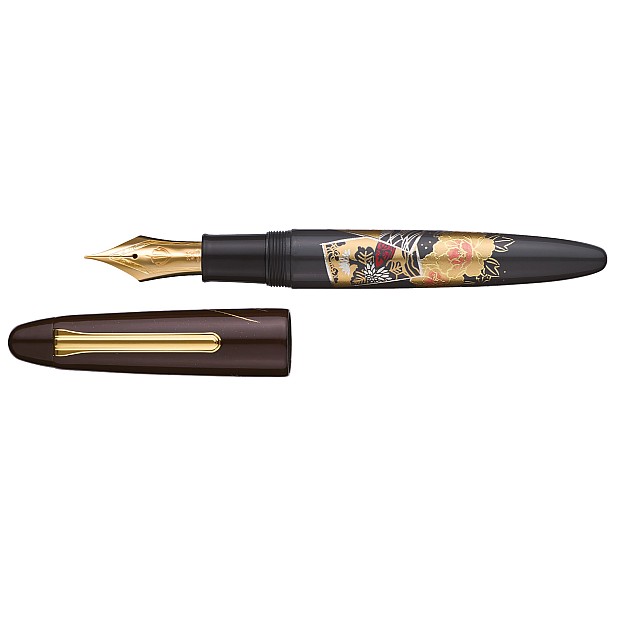 Sailor 1911 King of Pens Maki-E Hanafuda Tsukimi-de-ippai Vulpen