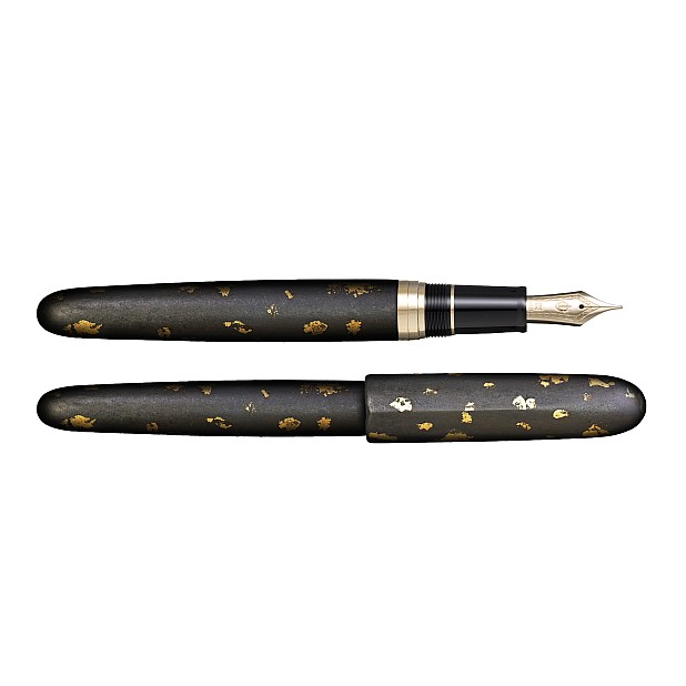 Sailor Nawate Haku-chirashi Koh Gold Fountain pen