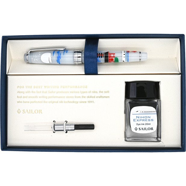 Sailor Pro Gear Slim Nihon Express Tokyo RT Pióro wieczne