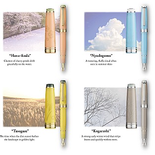 Sailor Pro Gear Slim Japanese Scenery Nyudogumo RT Reservoarpenna