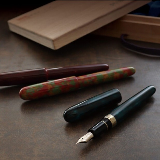 Sailor Rei 2nd Iwate Kinoshiru-nuri Fountain pen