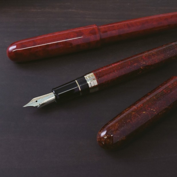 Sailor Rei 5th Nagano Sosaku Shunkei Kiso-nuri Fountain pen