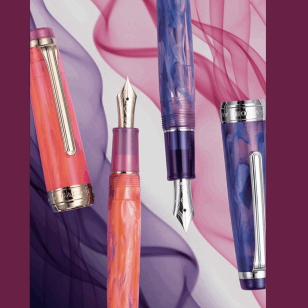 Sailor Veilio Pearl Tone Purple RT Reservoarpenna