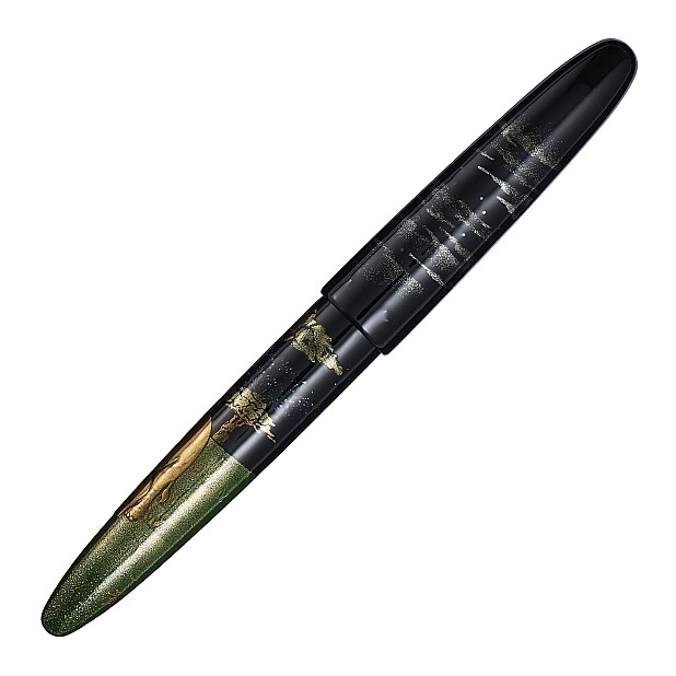Sailor 1911 King of Pens Maki-E Elephant in the Moonlight Fountain pen