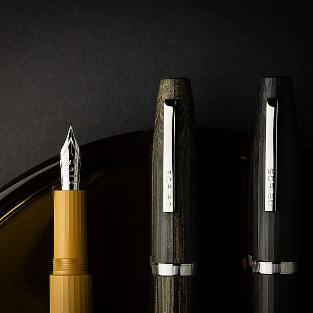 Scribo Flow Ebonite Memoria ST Caneta de Tinta Permanente