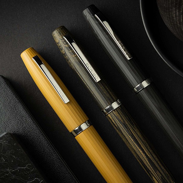 Scribo Flow Ebonite Memoria ST Caneta de Tinta Permanente