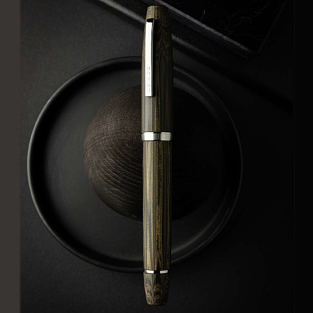 Scribo Flow Ebonite Memoria ST Caneta de Tinta Permanente