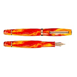 Scribo La Dotta Uovo in Raviolo PVD Corten Fountain pen